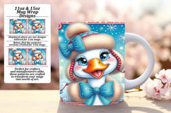 Unique 11oz Mug Wrap Png Artwork , Goose Product Image 1