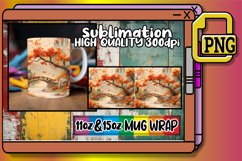 Beauty View in 3D Springtime Mug Sleeve - 15oz 11oz Product Image 1