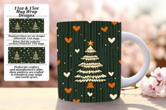 Lovely 11oz Mug Wrap Png Template , Holiday Product Image 1