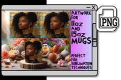 Empowered Radiance: Sublimation Mug Collection Product Image 1
