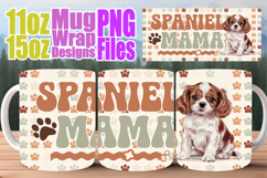 Blissful sunsets 11oz 15oz sublimation wrap, Dog Mom Product Image 1