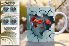 Enchanted Romance: Sublimation Heart Mug Product Image 1