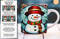 Christmas Wrap Art - Stained Glass Mug Sublimation Product Image 1