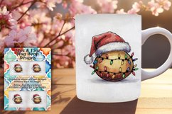 Fun 15oz Mug Wrap Png Template , Holiday Product Image 1