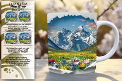 Crystal Clear Waters 3D Mug Wrap 11oz/15oz Sublime Nature Product Image 1