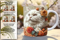 Joyful Cat Humor Sublimation Mug - 11oz/15oz Product Image 1