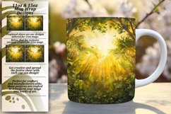 Spring Serenity Mug Prints: Landscape Sublimation Product Image 1