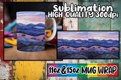 Stunning Landscape Mug Wraps for 11oz 15oz Product Image 1