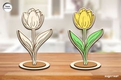 Flowers Laser Cut Bundle | Glowforge | SVG Product Image 21