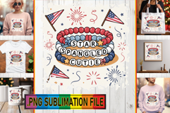 Sweet TSHIRT Designs PNG, Patriotic Product Image 1