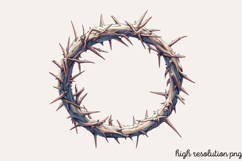 Risen Easter Clipart PNG Product Image 1
