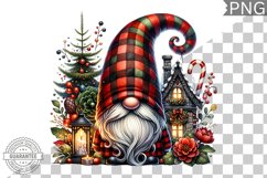 Christmas Gnome Sublimation - Clipart PNG Bundle Product Image 7