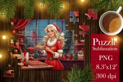 Christmas Puzzles PNG |Kids Puzzles Sublimation 3 Product Image 5