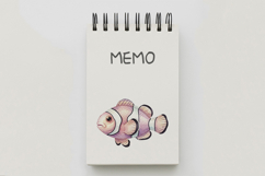Cute Clownfish Nemo Coral Reef Marine PNG Summer Aquatic Product Image 5