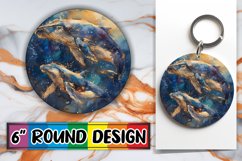 Radiant Sublimation Keychain &amp; Car Coaster Assortment Product Image 1