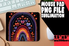Midnight Prism Elegance: Sublimation Mouse Pad Creations Product Image 1