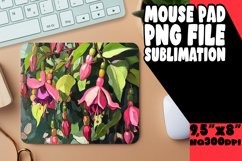 Artistic Oil Flower Round Design Sublimation Print PNG Product Image 1