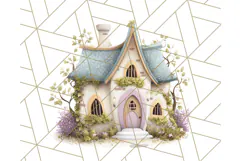 Whimsical Cottagecore Cottage PNG Clipart, Fairy House Png Product Image 2
