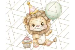 Safari Baby Animal Clipart PNG, Jungle Outfits Baby Animals Product Image 2