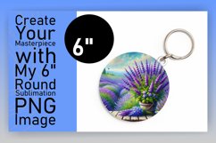 Creative Circle Design for Sublimation , Flower Product Image 1