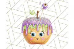 Haunted Sweet Shoppe PNG Clipart, Pastel Halloween Bakery Product Image 2