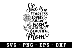 Best Mom Svg |Mother Day SVG Cut file Product Image 1