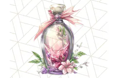 Gothic Fairy & Potion Clipart, Dark Fantasy PNG Printable Product Image 2