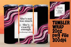 Creative Tumbler Wrap Template , Religious Product Image 1