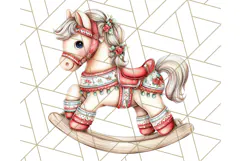 Scandinavian Christmas Gnomes Clipart PNG, Cute Gnome Png Product Image 2