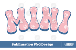 American Mini 4th of July USA Cat Dog Paw DTF Sublimation Product Image 1