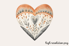 Boho Nursery Baby Clipart PNG Product Image 1