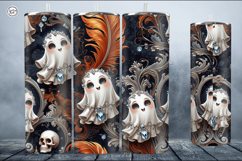 4 Halloween Tumbler Wrap Sublimations, 20 oz Product Image 3