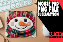 Cheerful Desk Mat Sublimation, Holiday Pets Product Image 1