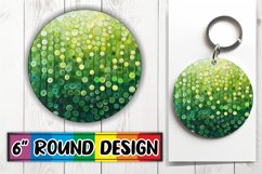Majestic Keychain Scenes Sublimation Round Design PNG Product Image 1