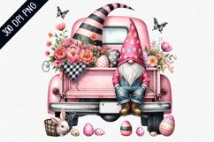 Easter Day Gnome - Sublimation Clipart PNG Design Product Image 1
