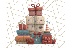 Santa Claus Clipart, North Pole Holiday PNG Graphics Product Image 2