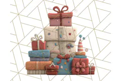 Santa Claus Clipart, North Pole Holiday PNG Graphics Product Image 2