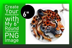 Cheerful Cat Circlets: 3D Sublimation Gallery Product Image 1