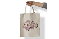 Cute Clownfish Nemo Coral Reef Marine PNG Summer Aquatic Product Image 7