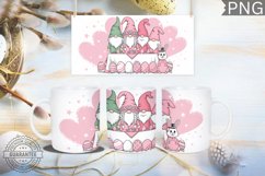 Easter Mug Wrap Design - Easter Gnome Sublimation Product Image 1