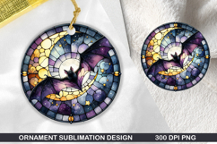 Animals Stained Glass Ornament Bundle, 30 High-Quality PNG Product Image 13