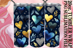 PRESENT OF LOVE 20oz TUMBLER WRAP, Heart Product Image 1