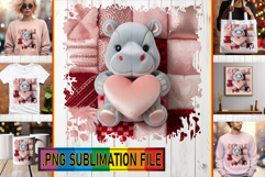 RADIANT PNG TSHIRT Designs, Valenines Animals Product Image 1