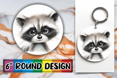 Charming Animals Circle Ornament Gallery PNG Product Image 1