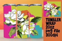 Dynamic Pop Art Floral Pattern Sublimation Wraps Product Image 1