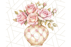 Pastel Tea Clip Art PNG with Sweets and Floral Accents Png Product Image 2