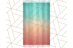 Coral and Aqua Summer Clipart PNG Pastel Tropical Icons Product Image 2