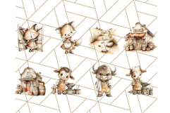 Wild West Animals PNG Clipart, Cowboy &amp; Saloon Scenes Product Image 2