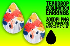 Vibrant Floral Pattern Drops Product Image 1