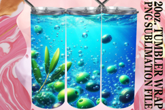 Cozy Nights 20oz tumbler wrap, 3D Fruits Product Image 1